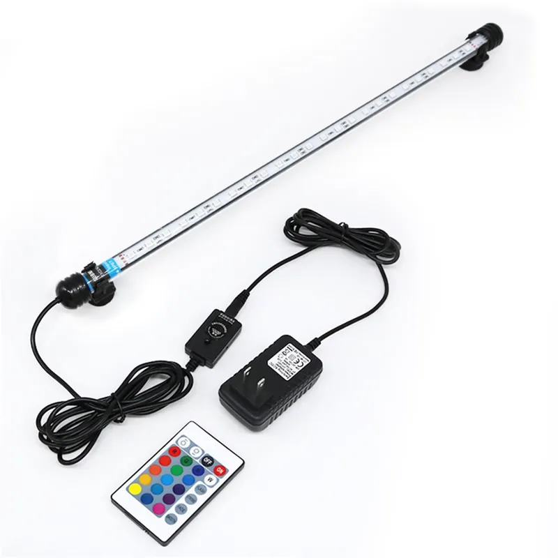 Planted Aquarium Youtube - GAKO GL-33T Vollspektrum-Röhrenleuchte, wasserdichte Tauch-Unterwasser-Aquarium-LED-Leuchte für