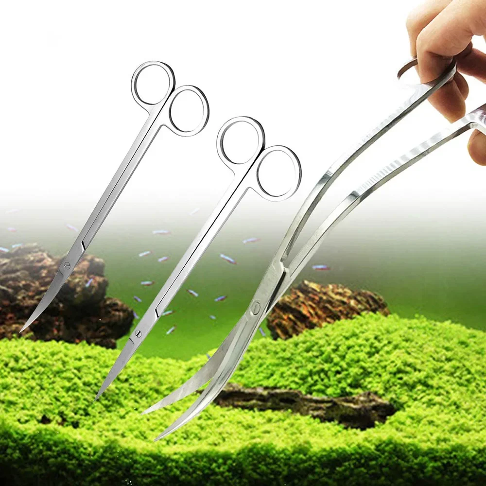 Planted Aquarium Tank Kit - Aquarium Aquatic Trimmen Pflanze Pinzette Schere