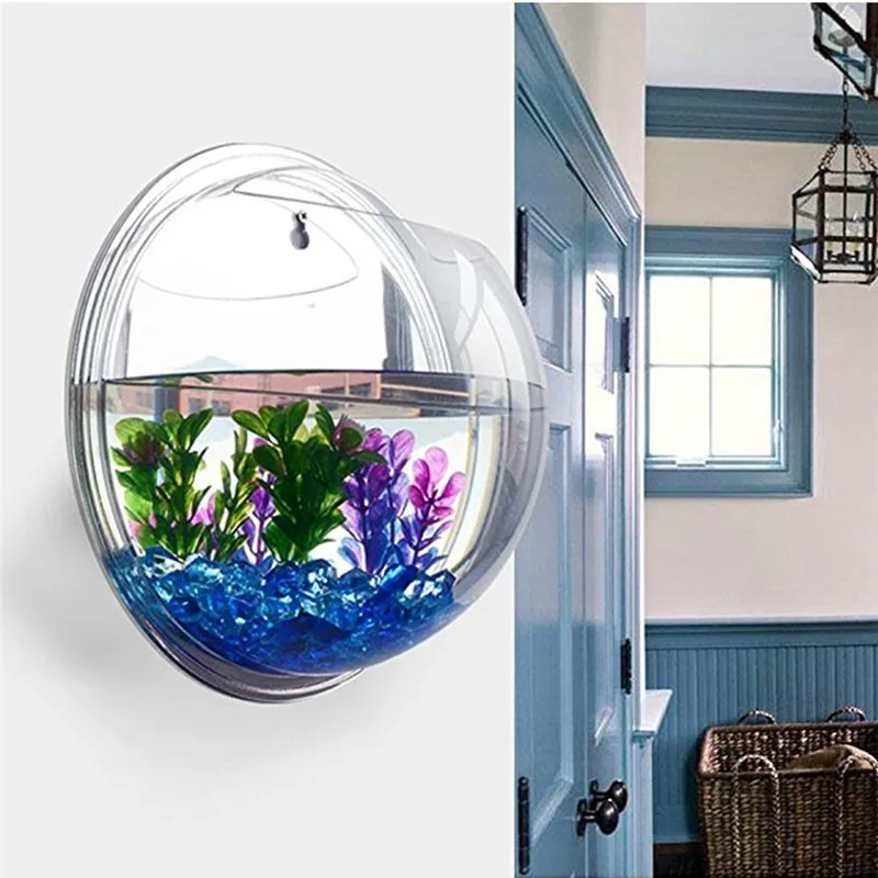 Aquarium Plant Design - Transparent acryl hängen wand aquarium, Anlage