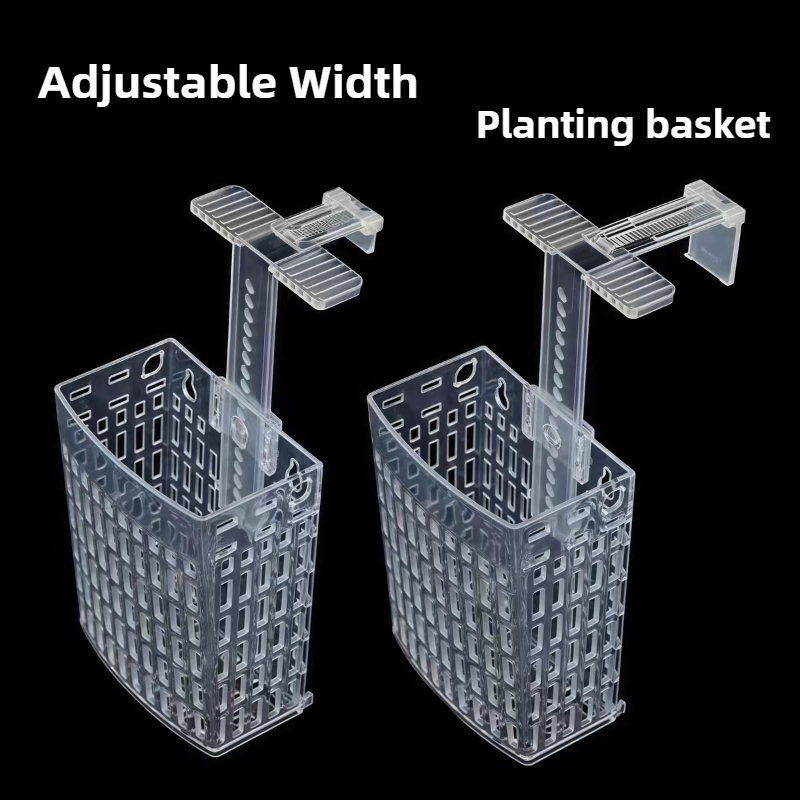 Aquarium Plant Design - Aquarium Pflanzenhalter, höhenverstellbar, Hebekorb, Aquarien, hängende