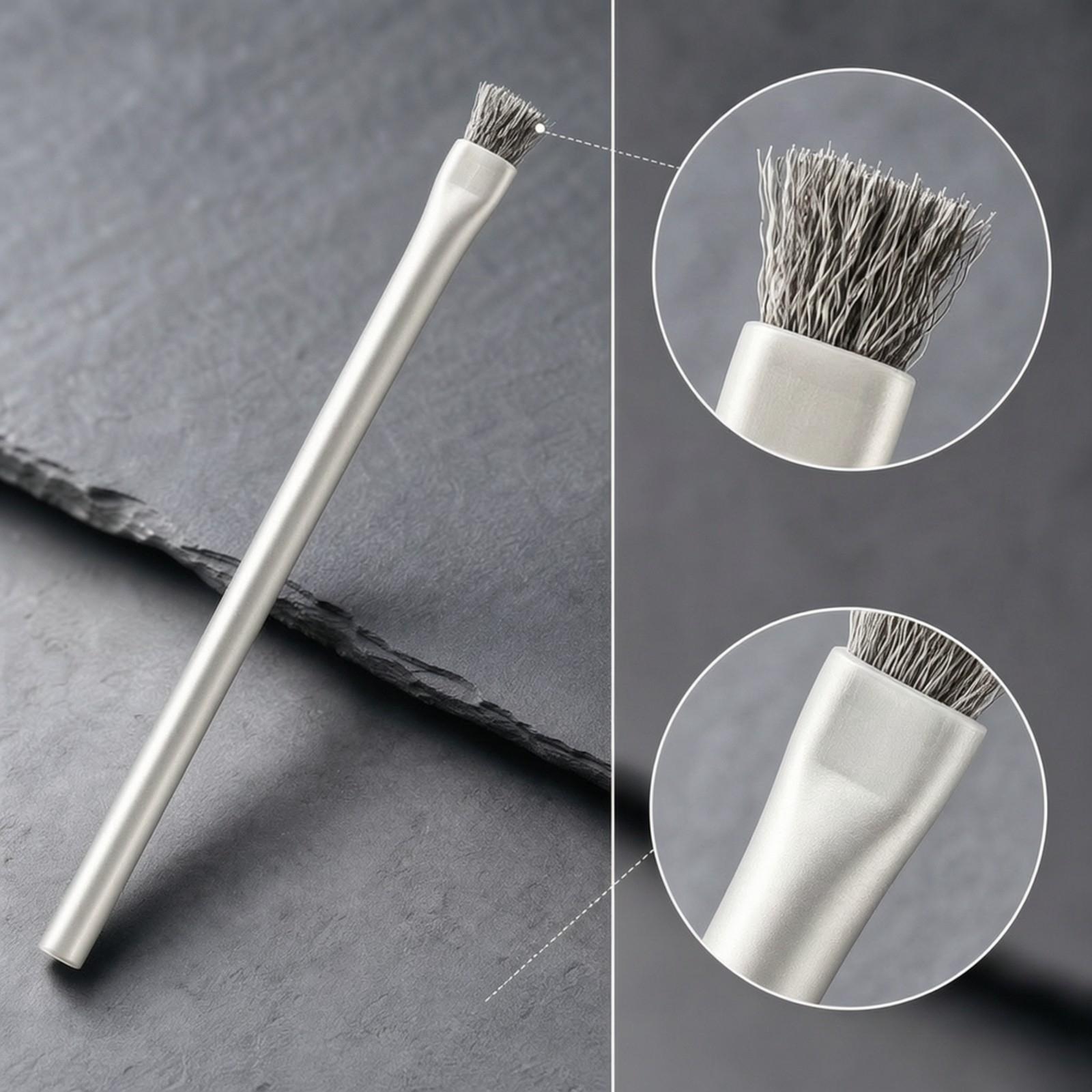 Planted Aquarium Tank Kit - Aquarium-Algenbürste aus Edelstahldraht mit Borsten für