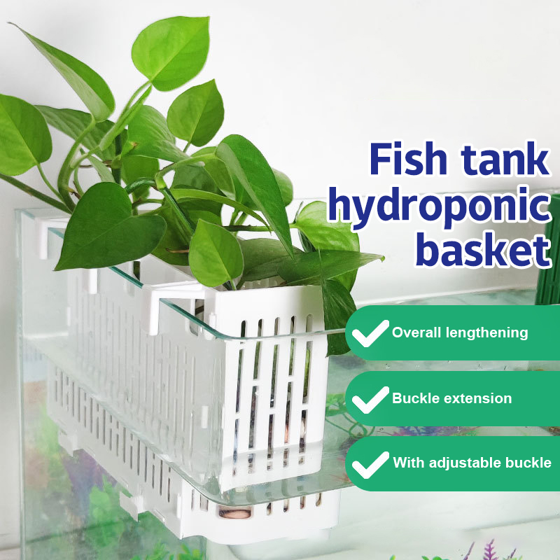 Aquarium Planted Fish - 【F】Aquarium-Hängepflanzgefäß, hitzebeständiger Hydroponik-Korb für Unterwasserpflanzen im