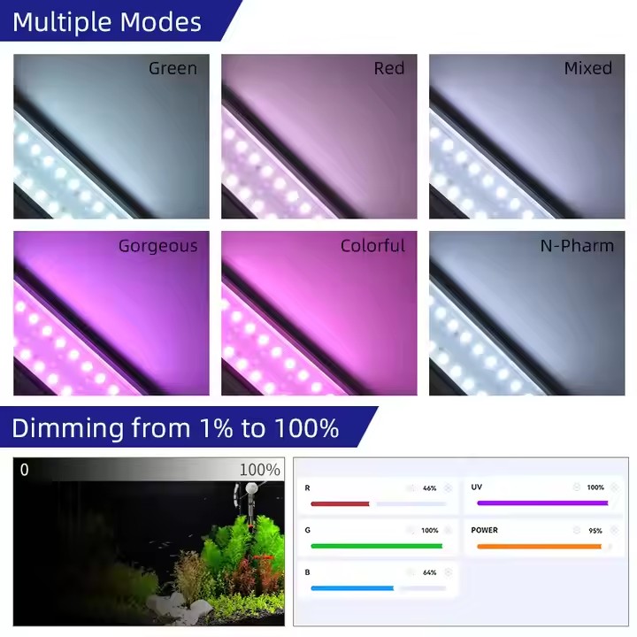 WEEK AQUA S Serie RGB+UV Volls – Aquarium Planted Tank Substrate Bewertung und Preis