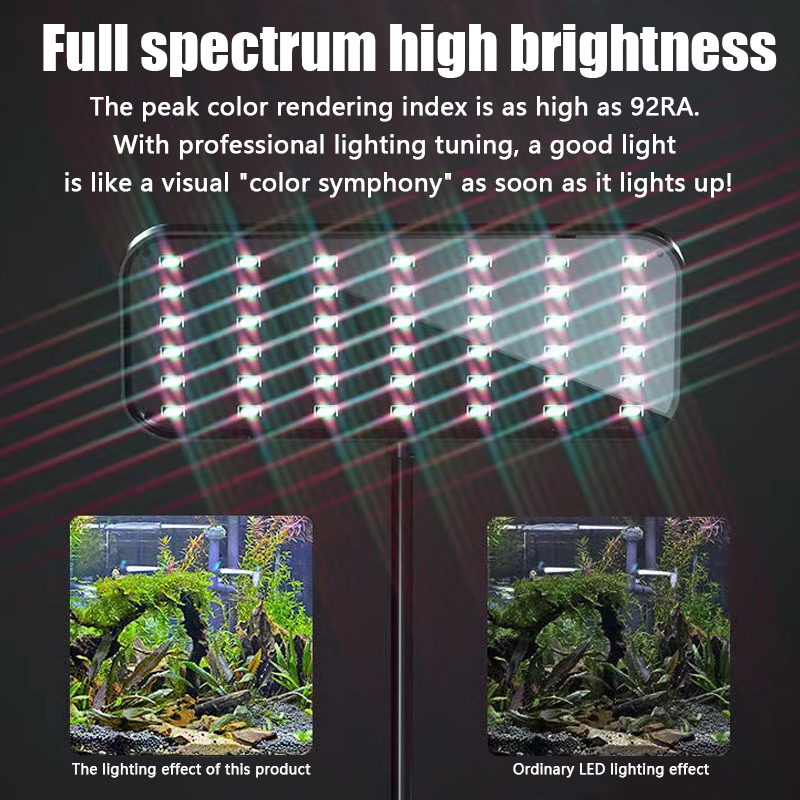 13W LED-Lampe für Aquarien, de – Aquarium Plant Design Bewertung und Preis