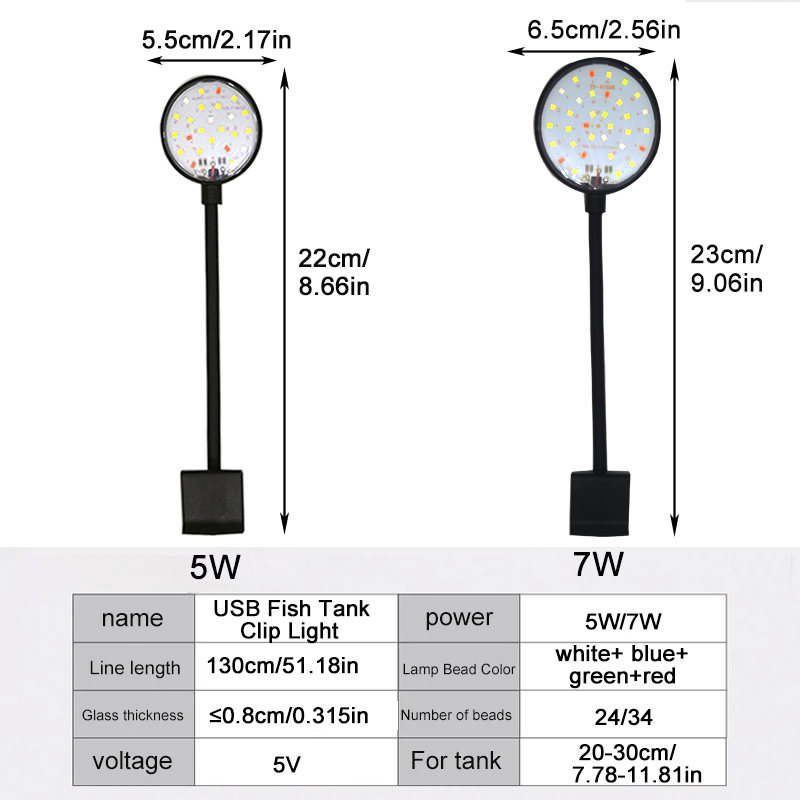 USB Aquarium LED Lampe Aquariu – Aquarium Plant Design Bewertung und Preis