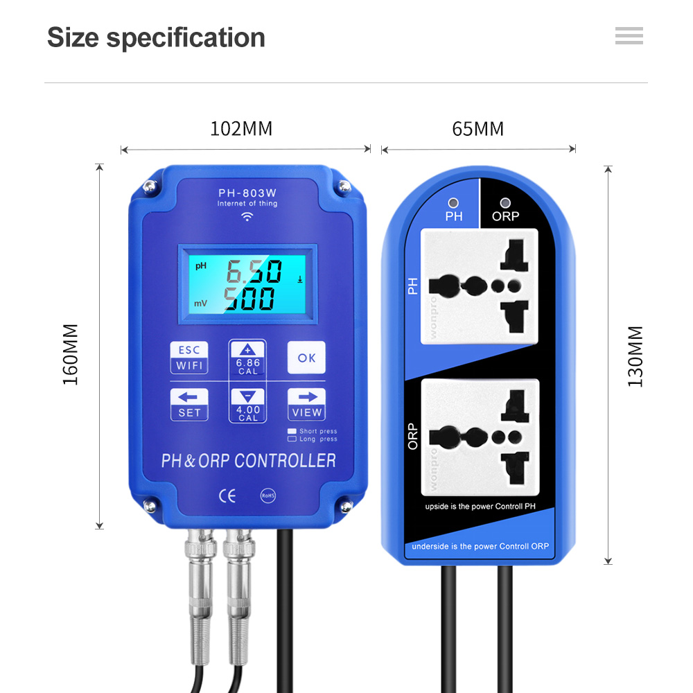 2-in-1 PH ORP Controller PH-80 – Planted Aquarium Test Kit Bewertung und Preis