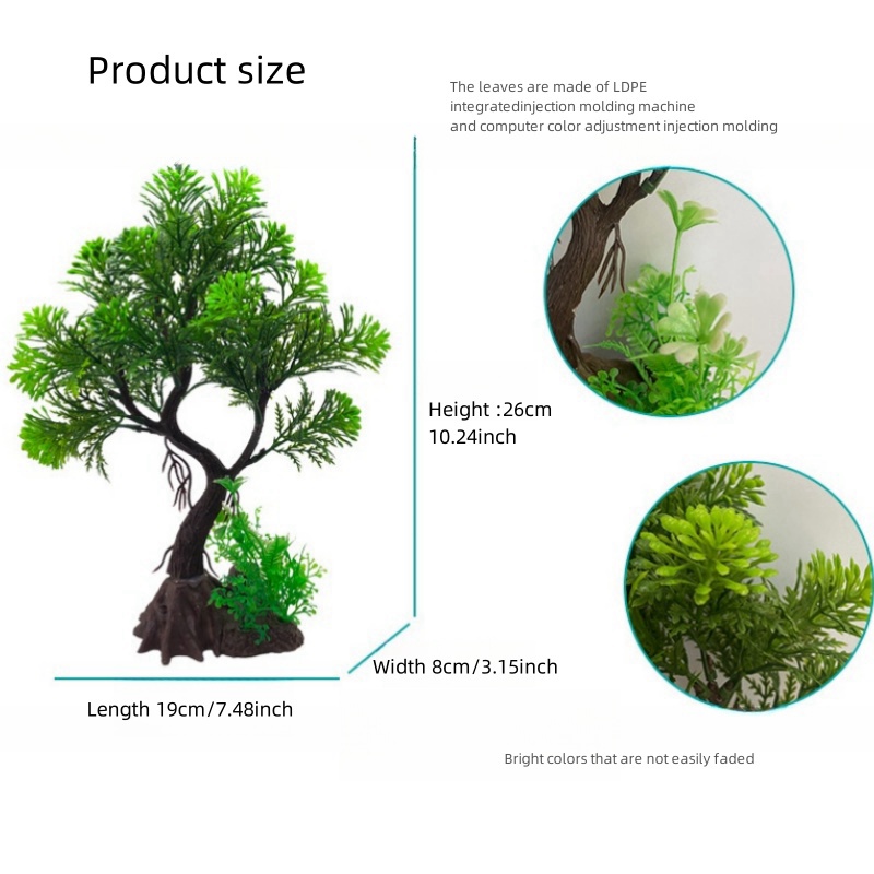 Aquarium-Deko-Pflanzen, künstl – Planted Aquarium Media Bewertung und Preis