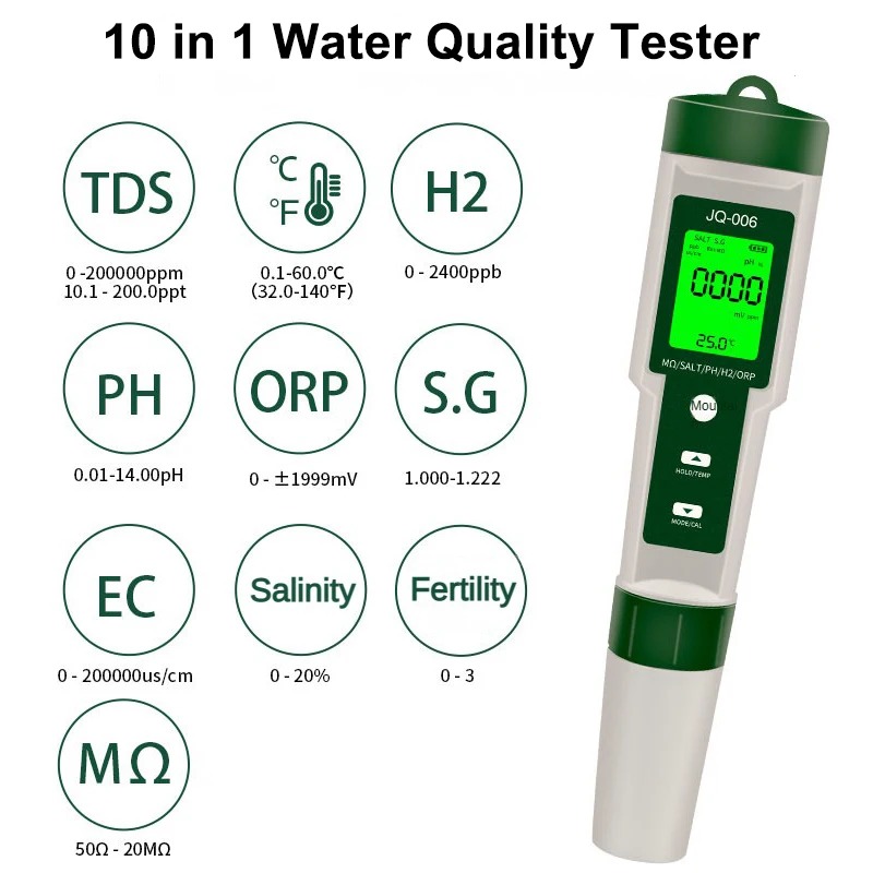 Wasserqualitätsmonitor PH/EC/T – Planted Aquarium Test Kit Bewertung und Preis