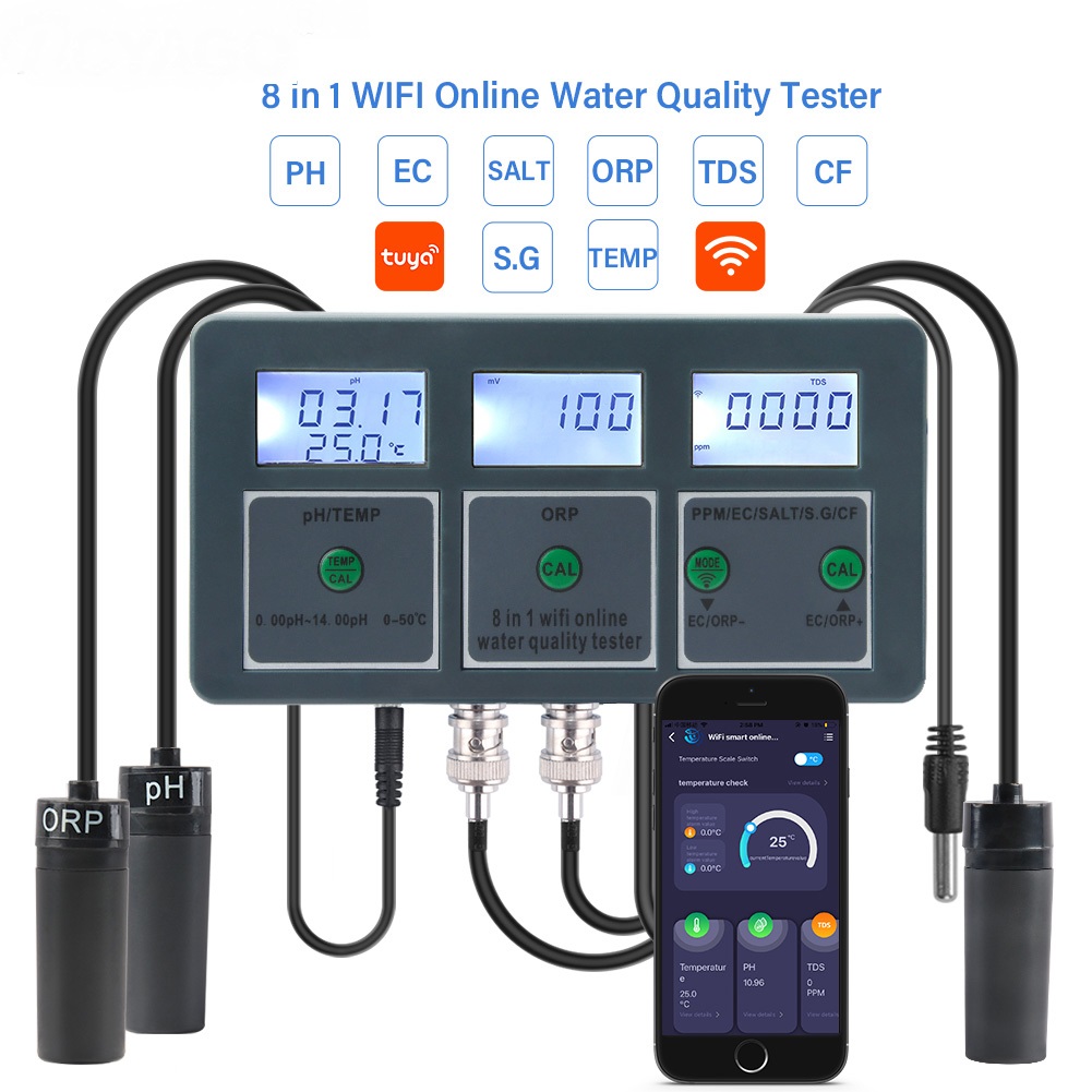 Tuya WiFi Digital PH ORP TDS E – Planted Aquarium Test Kit Bewertung und Preis