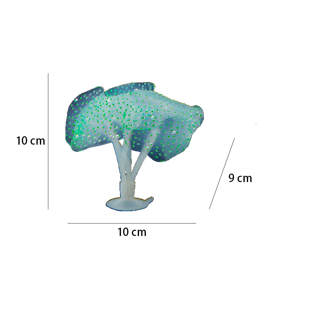 1Pcs Leuchtende Anemone Künstl – Aquarium Planted Fish Bewertung und Preis