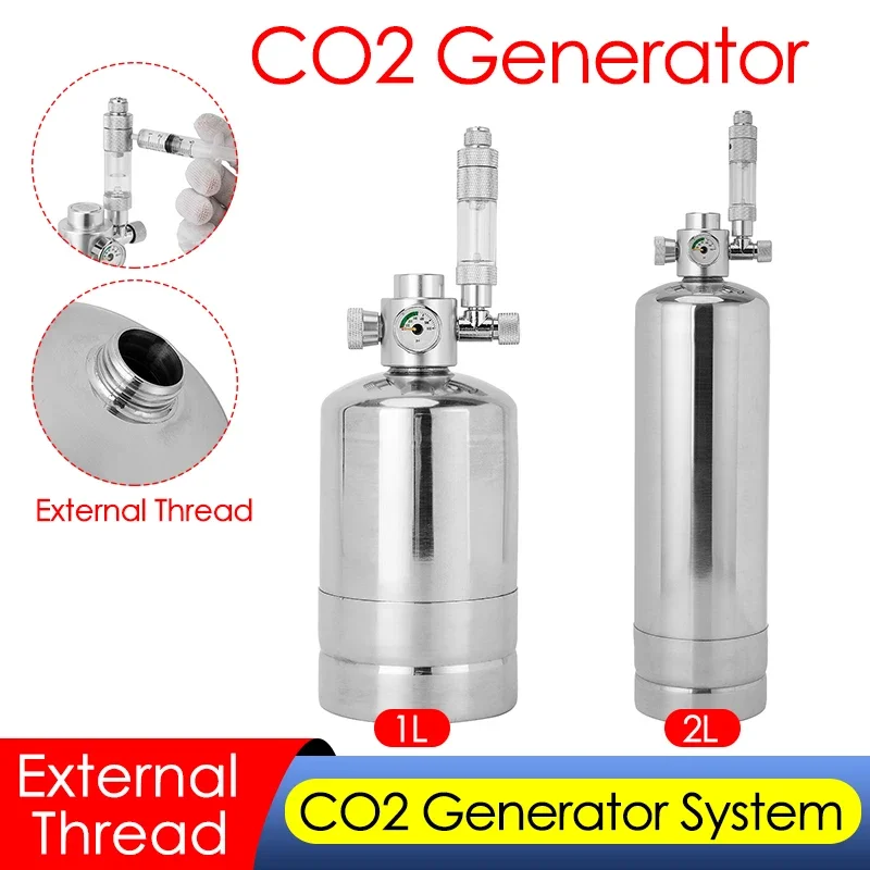1L/2L Aquarium CO2 Generator S – Planted Aquarium Tank Kit Bewertung und Preis