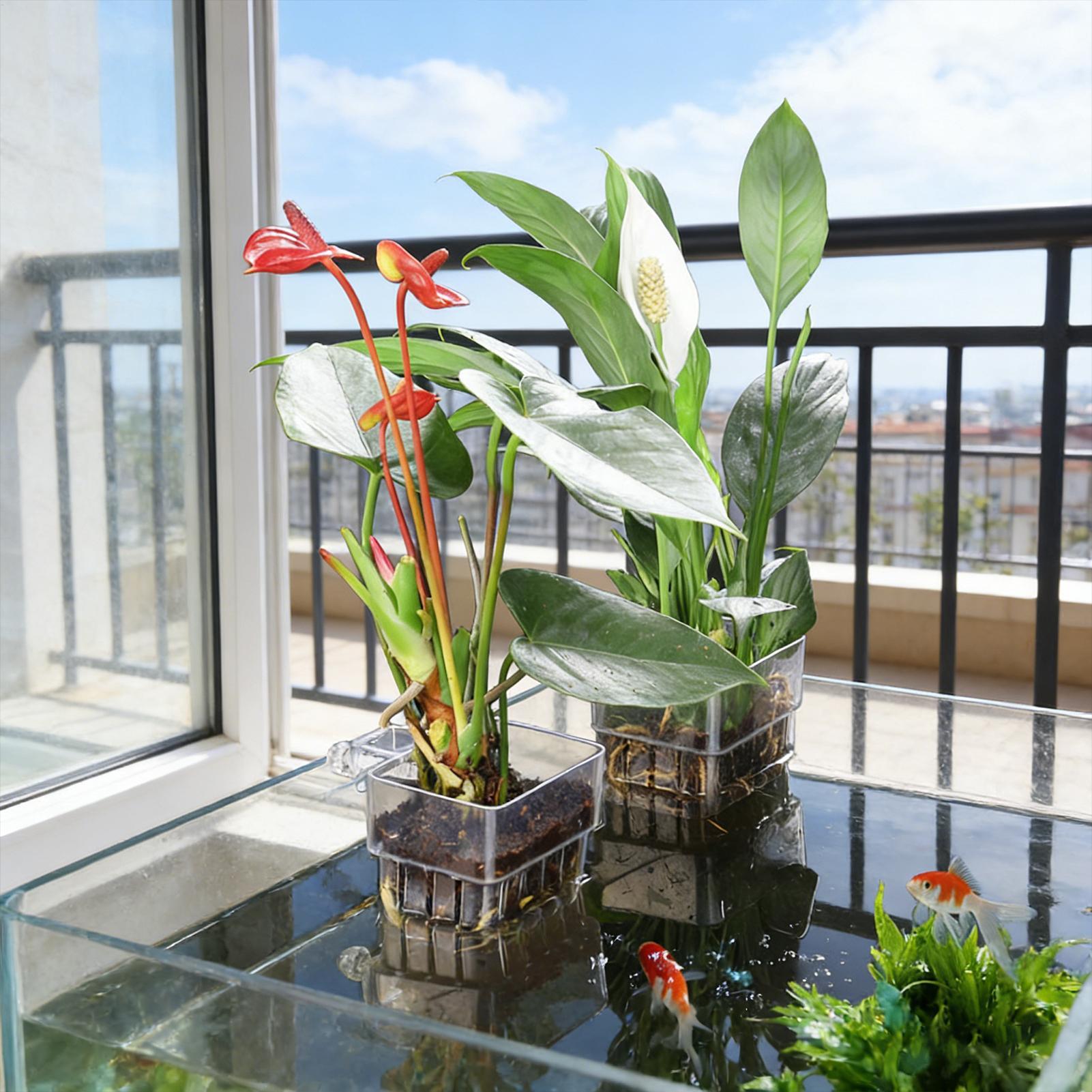 Aquarium-Pflanzenkorb Transpar – Aquarium Plant Design Bewertung und Preis