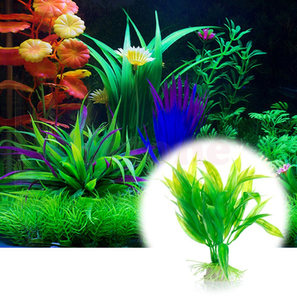 15cm künstliches Aquarium Deko – Aquarium Plant Design Bewertung und Preis