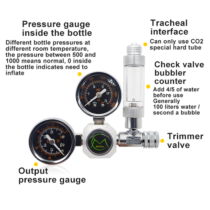 Aquarium CO2 Regler Magnetisch – Planted Aquarium Tank Kit Bewertung und Preis