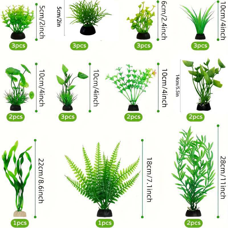 Aquarium-Dekor-Set, künstliche – Planted Aquarium Tank Kit Bewertung und Preis