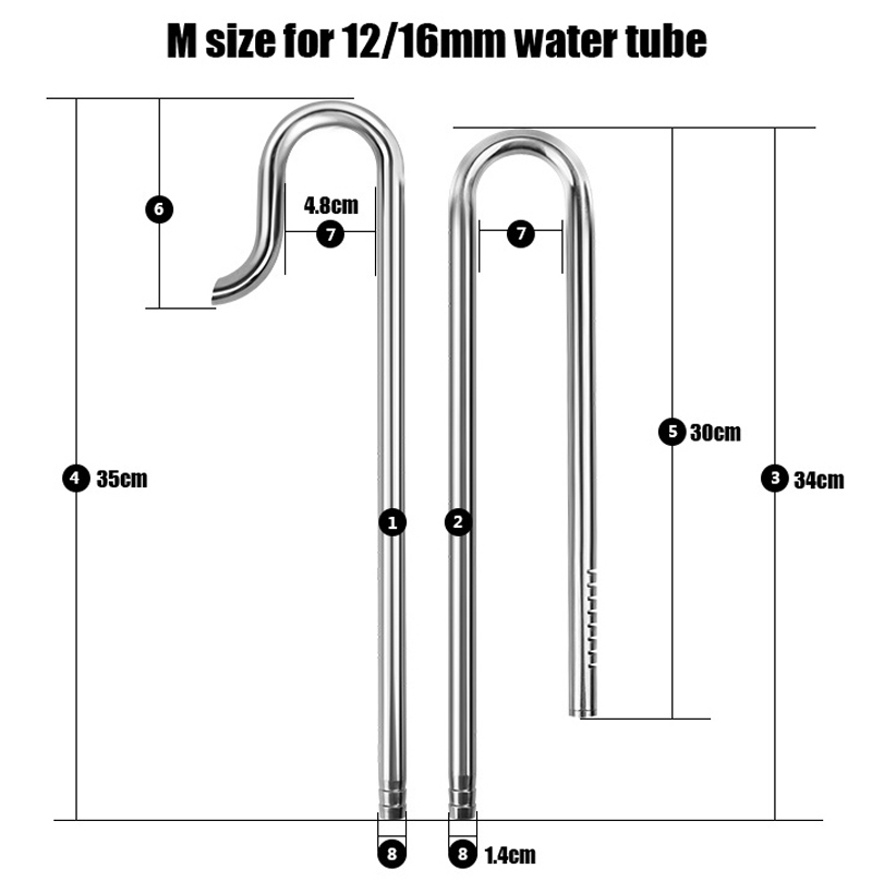 Mufan Edelstahl Lilie Rohr Aqu – Planted Aquarium Ada Bewertung und Preis