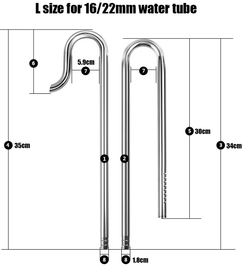 Mufan Edelstahl Lilie Rohr Aqu – Planted Aquarium Ada Bewertung und Preis