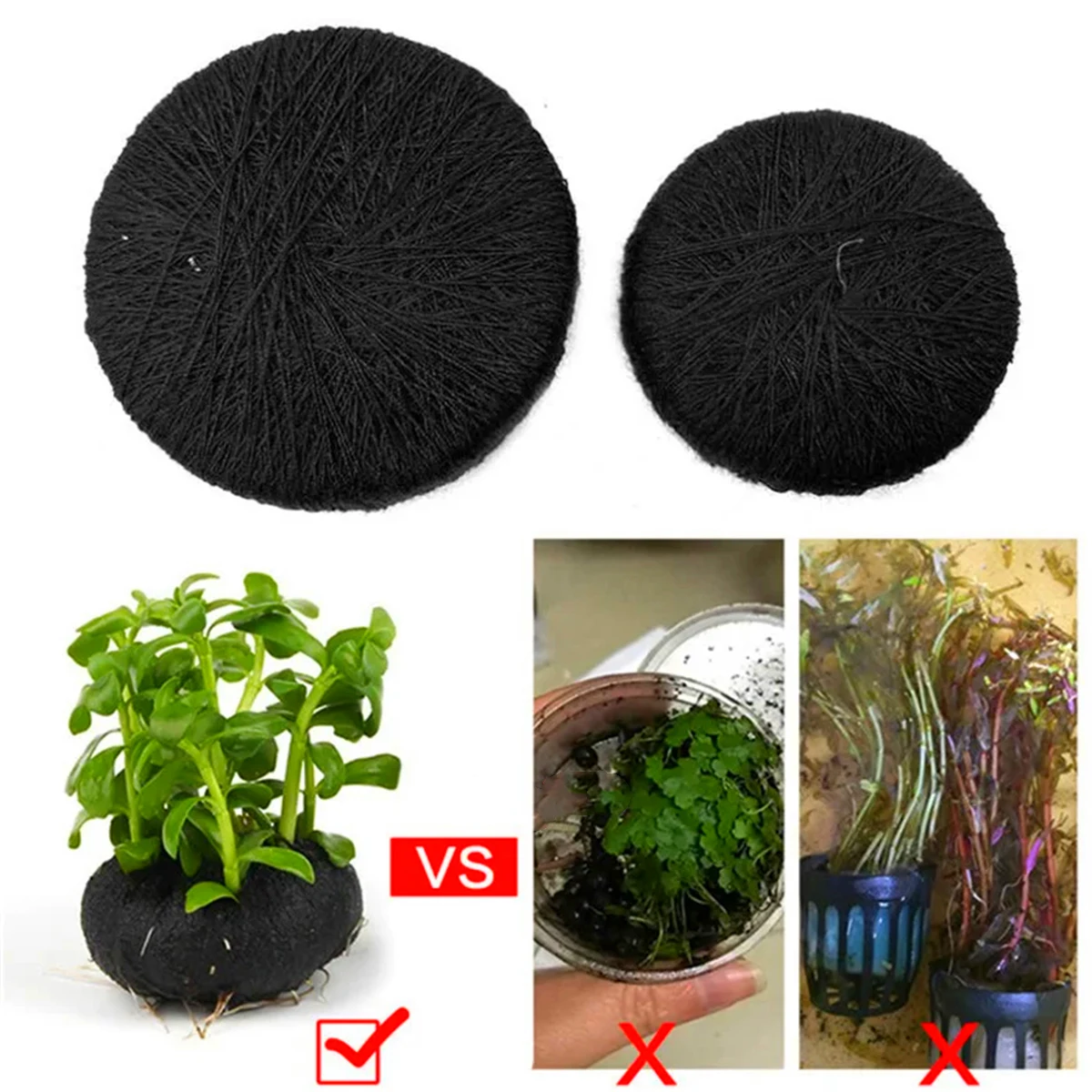 5Pcs Schwarz Aquarium Wasser G – Aquarium Planted Tank Substrate Bewertung und Preis