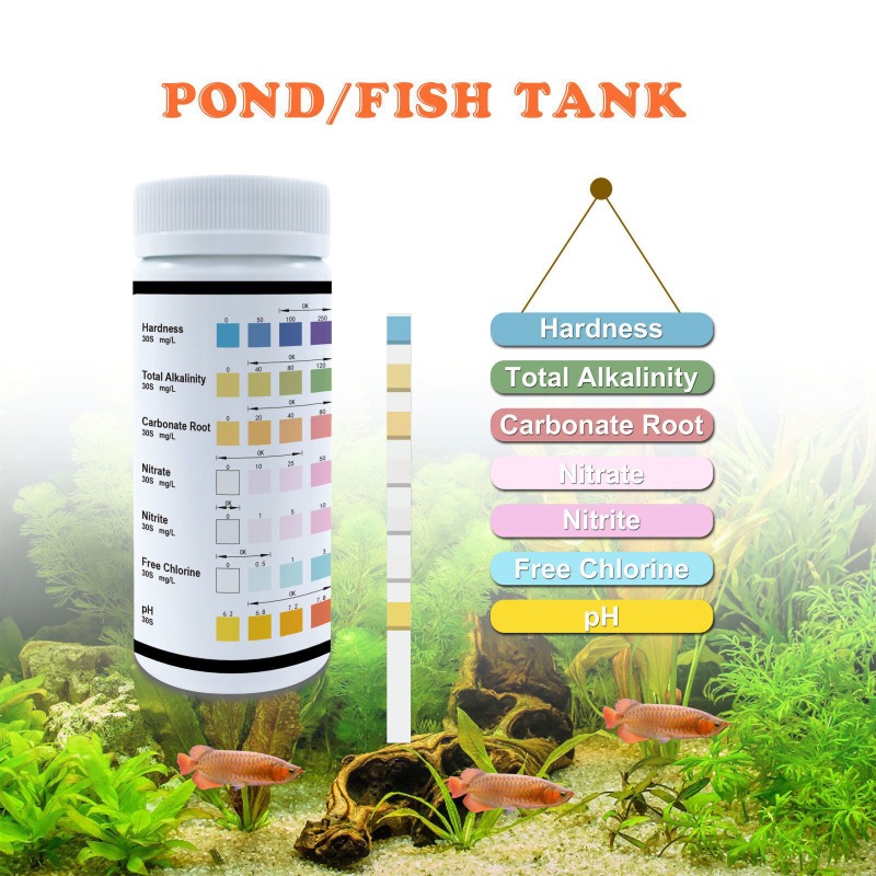 7-in-1 Aquarium-Teststreifen P – Planted Aquarium Test Kit Bewertung und Preis